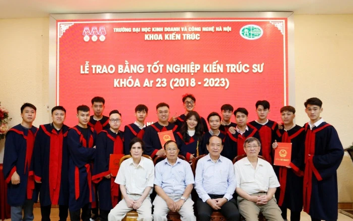 15 năm công tác đào tạo của Khoa Kiến trúc – Trường Đại học Kinh doanh và Công nghệ Hà Nội  (2008 – 2023)